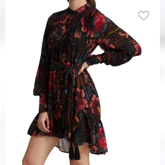 FARM Rio Dresses & Skirts - Farm Rio Black River Creature Dress